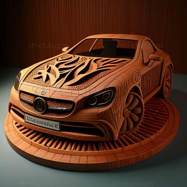 3D модель Mercedes Benz SLK (STL)